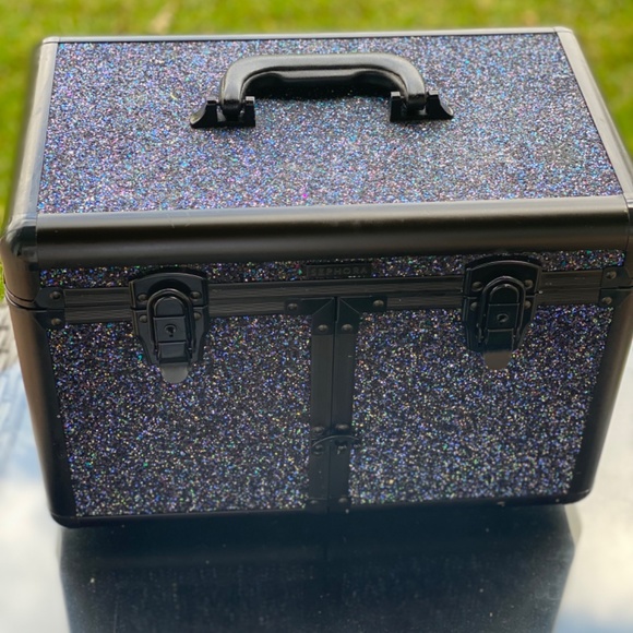 SEPHORA COLLECTION Dark Rainbow Large Traincase RARE Limited Edition Mak… - Picture 2 of 12